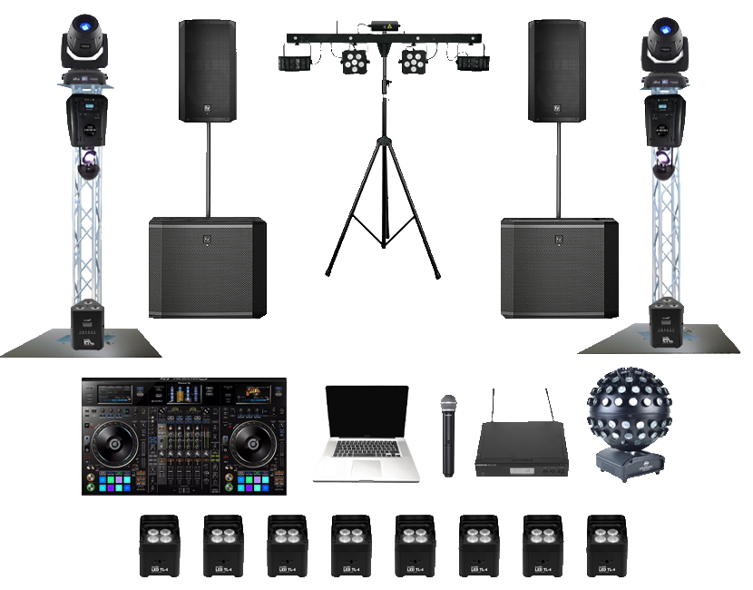 DJ-Set Medium transparent